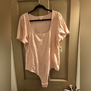 * New Jenni Intimates XXXL pink bodysuit